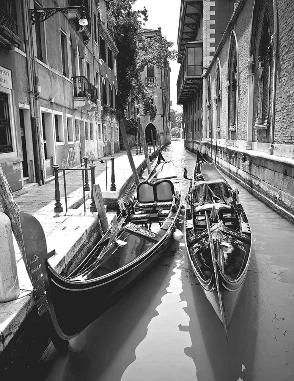 Gondola Pair, Venice Poster Print by Anonymous Anonymous # FAF8073